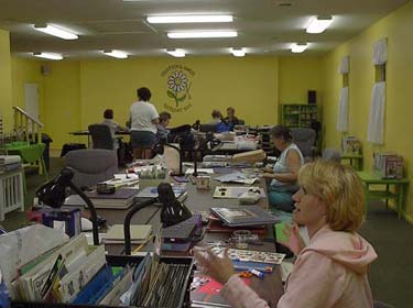 Cropping Room in use